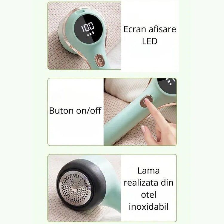Aparat de Scame Portabil cu Indicator LED