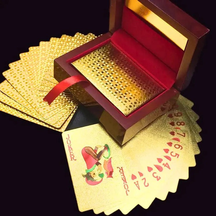 Carti de Joc Gold in Cutie
