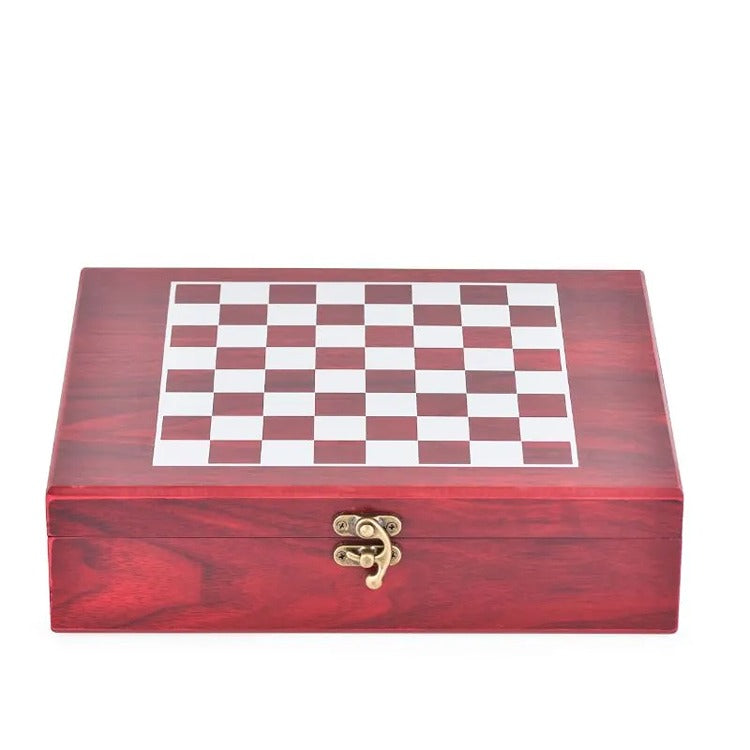 Cutie Sah cu Accesorii Sticla Vin Deluxe - Varivo