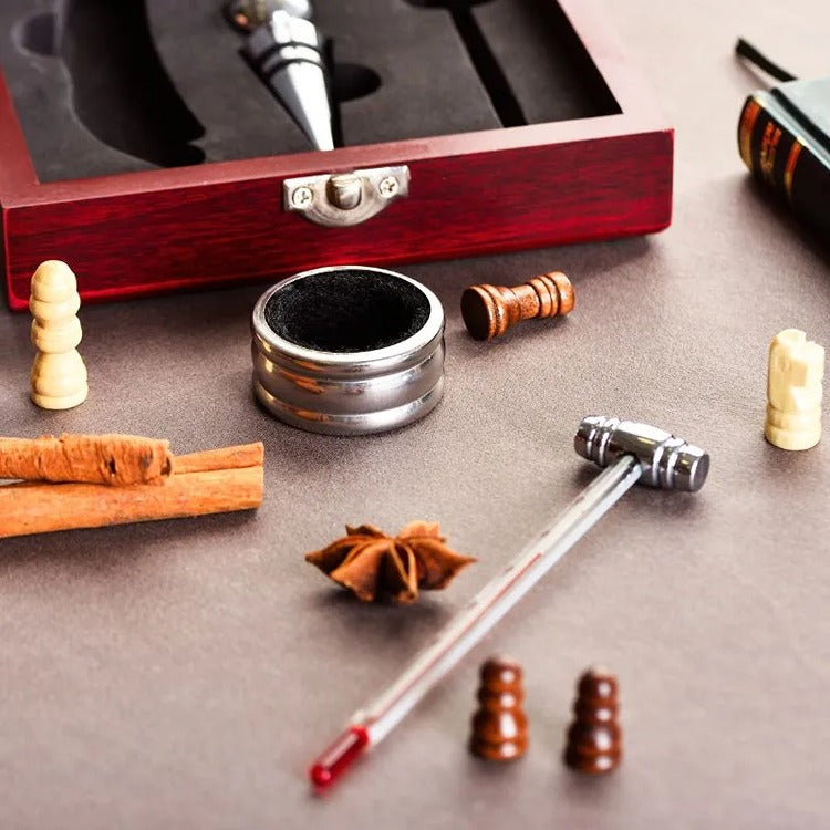 Cutie Sah cu Accesorii Sticla Vin Deluxe - Varivo