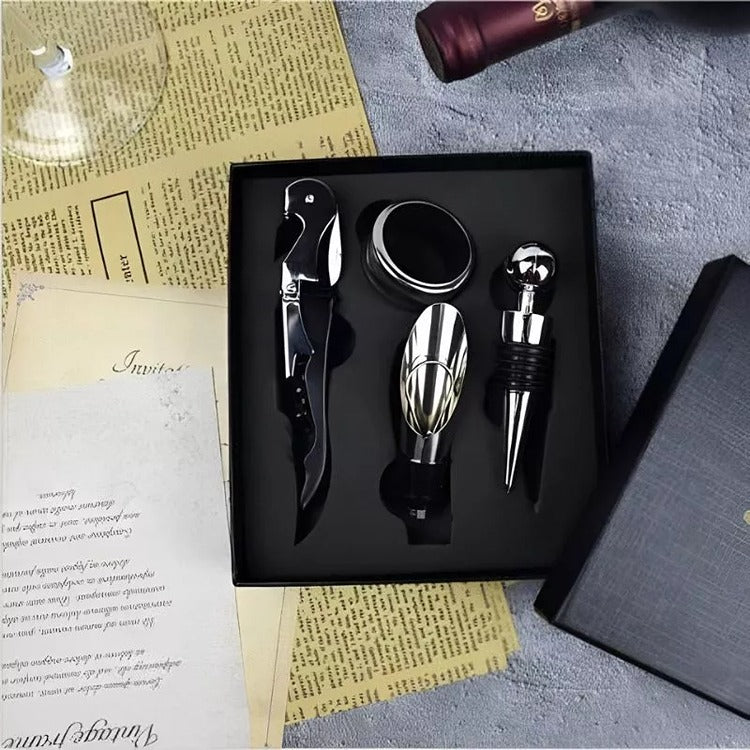 Cutie Set Accesorii Sticla Vin - Varivo