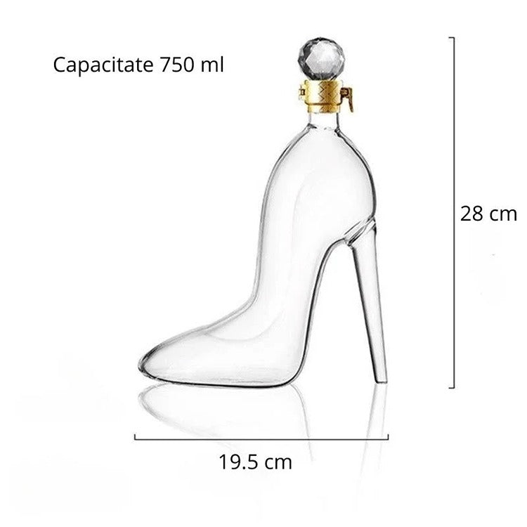 Decantor Bauturi Crystal Stiletto, 750 ml