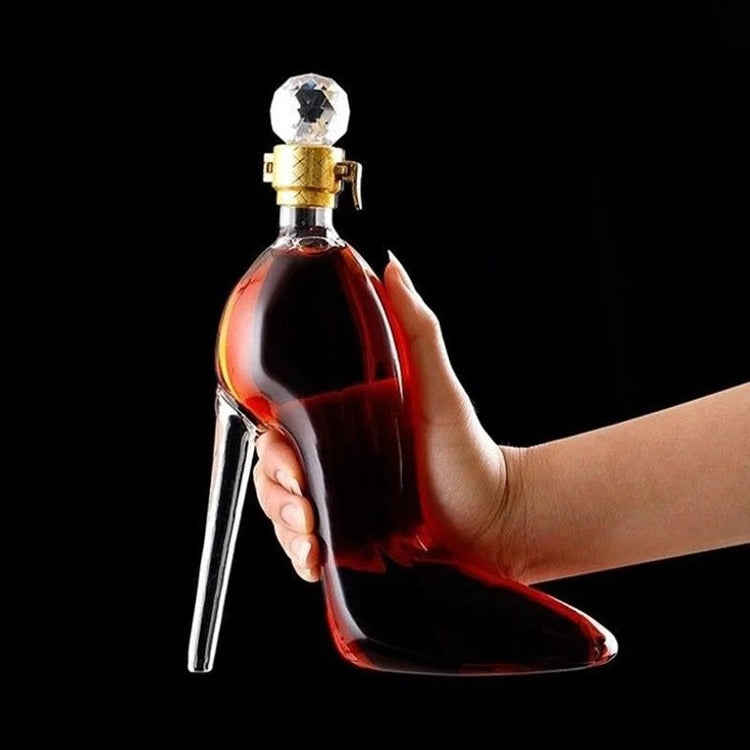 Decantor Bauturi Pantof Stiletto, 350ml