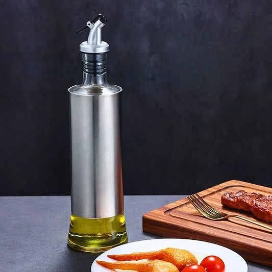 Dispenser pentru Ulei Argintiu, 500ml - Varivo