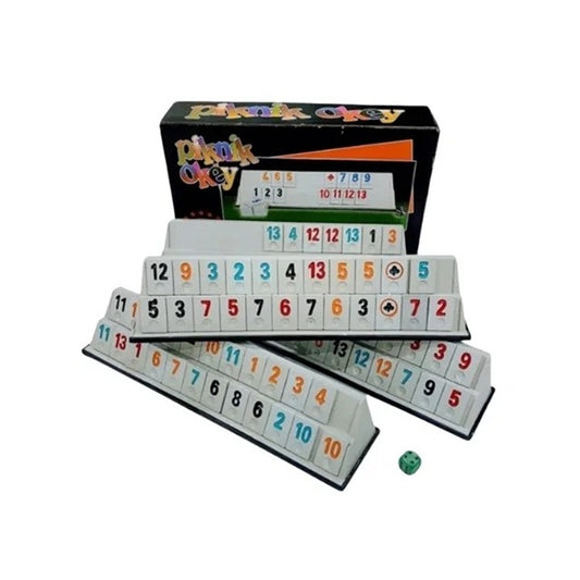 Joc Remi din Plastic Piknik Okey