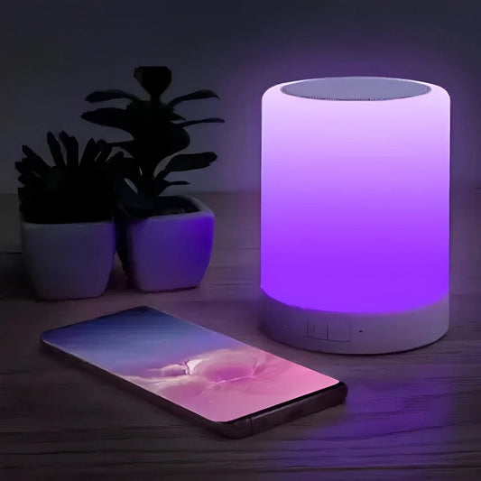 Lampa de Veghe Smart LED Music Player, Touch Screen - Varivo