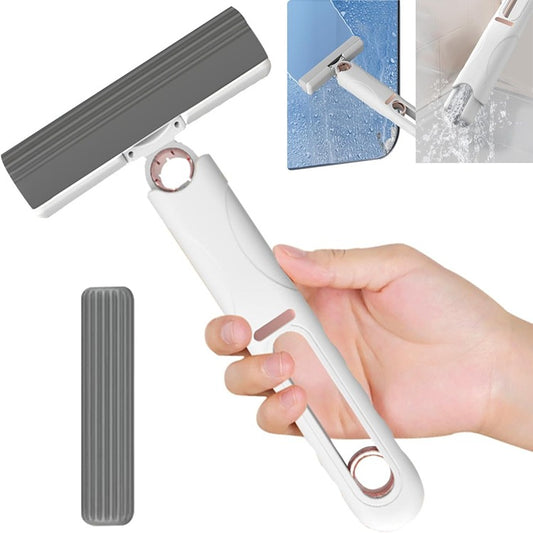 Mop de Mana Portabil cu Sistem de Stoarcere, 25cm