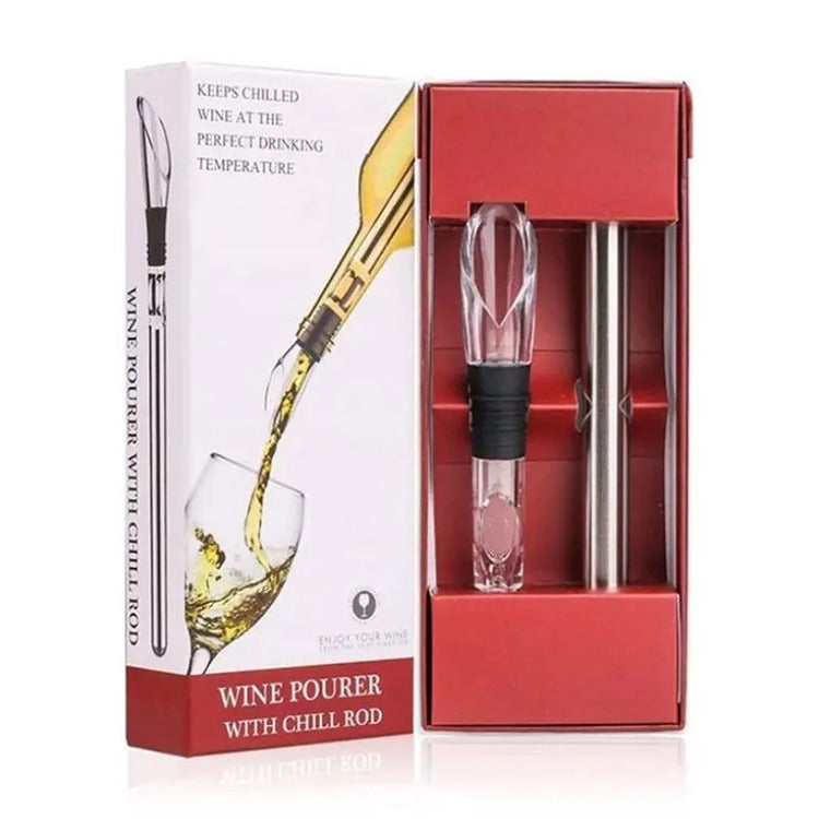 Racitor si Aerator Sticla de Vin 3 in 1 - Varivo