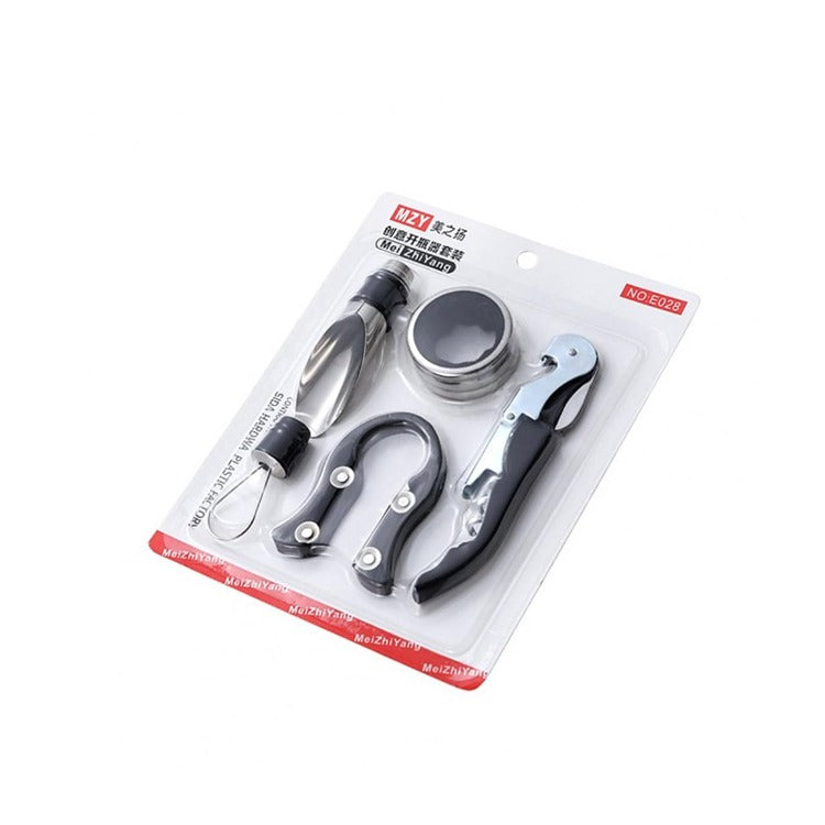 Set Accesorii Sticla vin, 5 piese