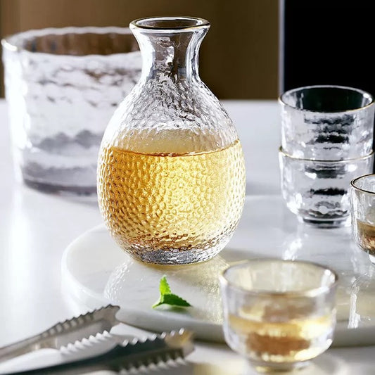 Set Cadou Decantor Mic Premium, 4 Pahare