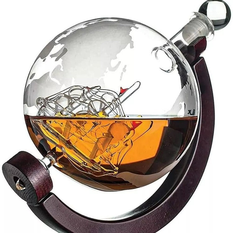 Set Cadou Decantor Glob Pamantesc Epique, 2 Pahare