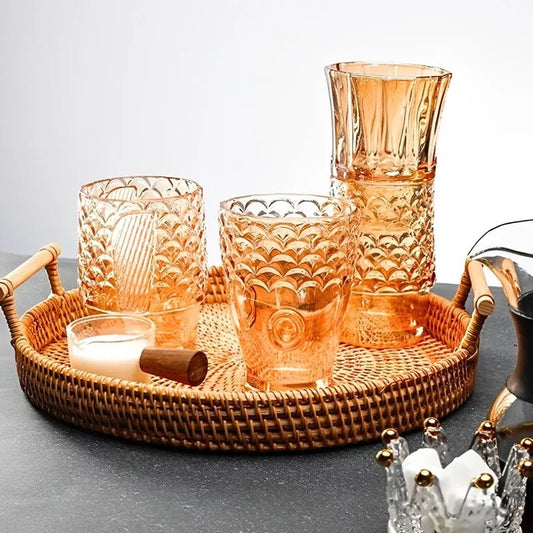 Set Pahare Stivuibile Peste, 4 buc