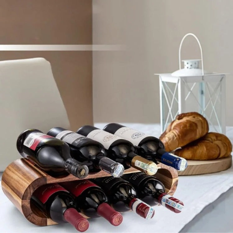 Suport Elegant pentru Sticle de Vin, Design Modern