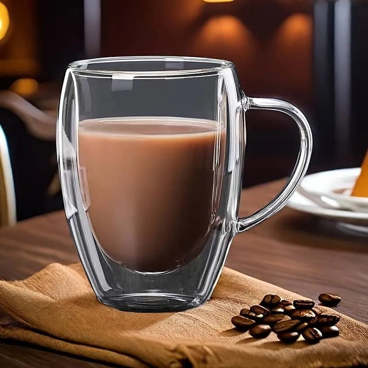 Cana Cafea cu Pereti Dubli, 350ml - Varivo