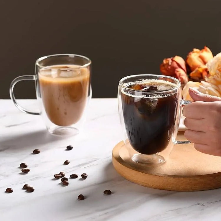 Cana Cafea cu Pereti Dubli, 350ml - Varivo