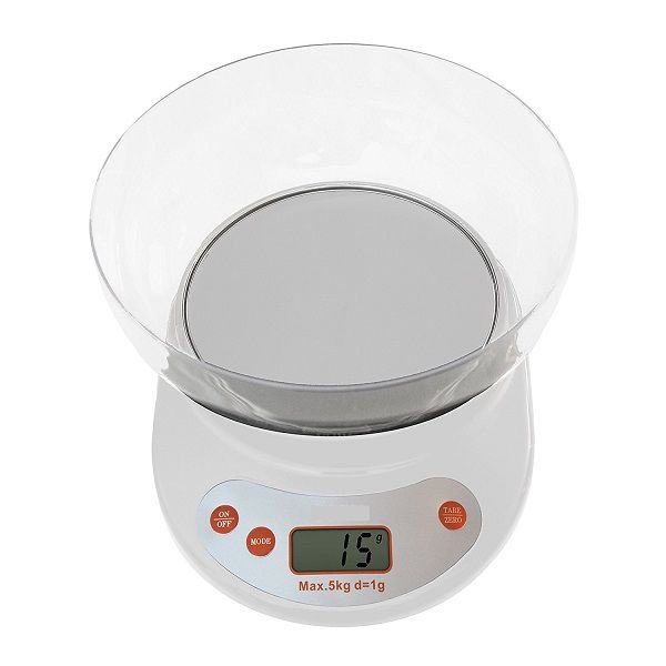 Cantar Bucatarie cu Bol Plastic, 5kg
