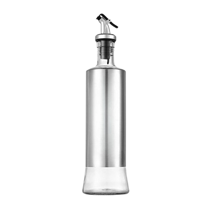 Dispenser pentru Ulei Argintiu, 500ml - Varivo