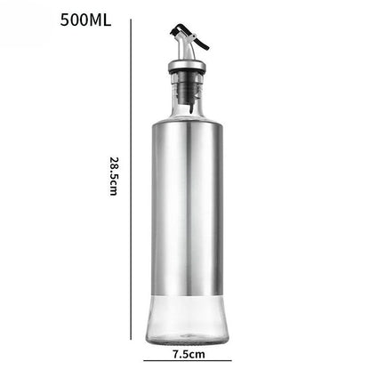 Dispenser pentru Ulei Argintiu, 500ml - Varivo