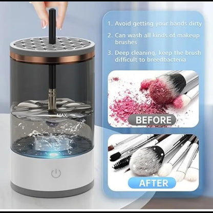 Dispozitiv Curatare Pensule Machiaj 2 in 1, USB