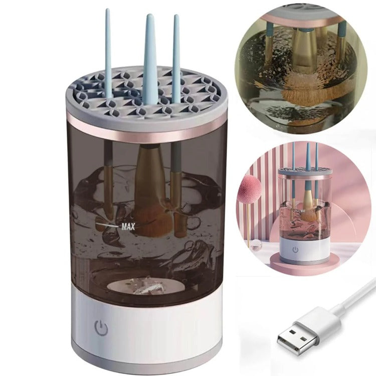Dispozitiv Curatare Pensule Machiaj 2 in 1, USB