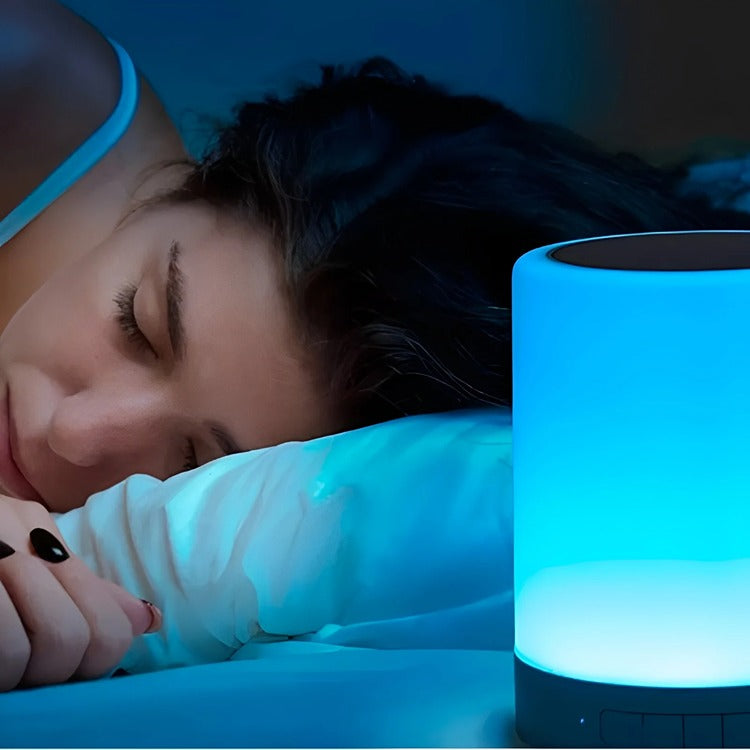 Lampa de Veghe Smart LED Music Player, Touch Screen - Varivo