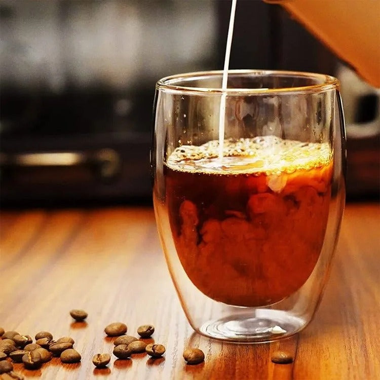 Pahar Cafea cu Pereti Dubli, 350ml