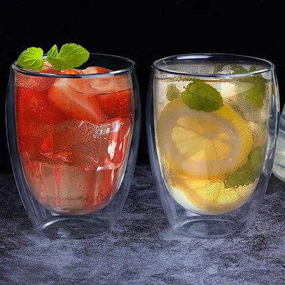 Pahar Cafea cu Pereti Dubli, 350ml