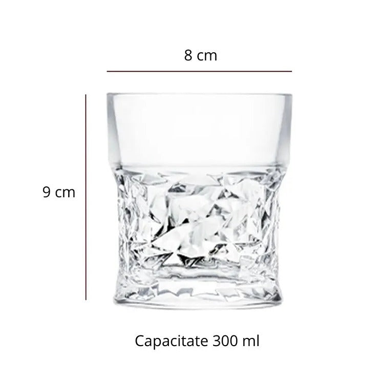Pahar Whiskey Luxury Diamant - Varivo