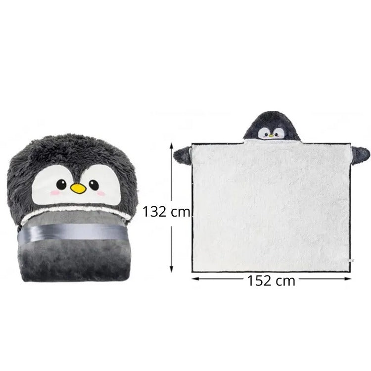 Patura Pinguin cu Maneci si Gluga - Varivo