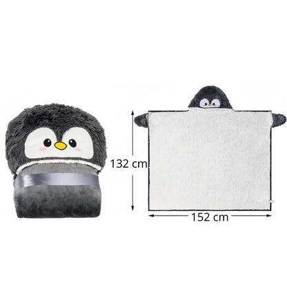 Patura Pinguin cu Maneci si Gluga - Varivo