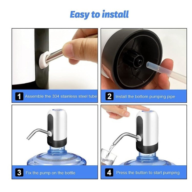 Pompa Apa Electrica, Reincarcare USB, LED