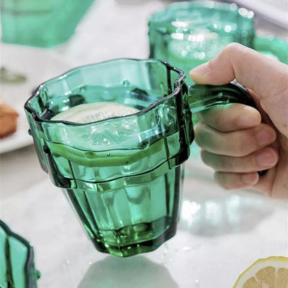 Set Cani si Pahare Stivuibile Cactus, 4 buc