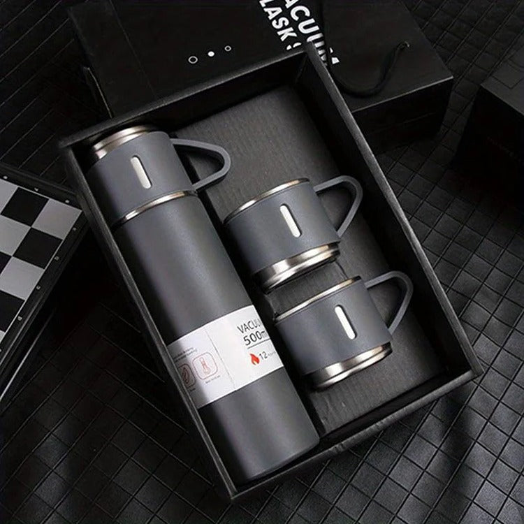 Set Termos Vacuum Bottle 500ml, 3 Cani
