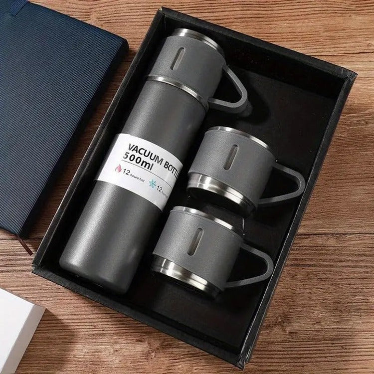 Set Termos Vacuum Bottle 500ml, 3 Cani