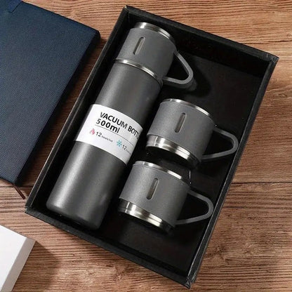 Set Termos Vacuum Bottle 500ml, 3 Cani