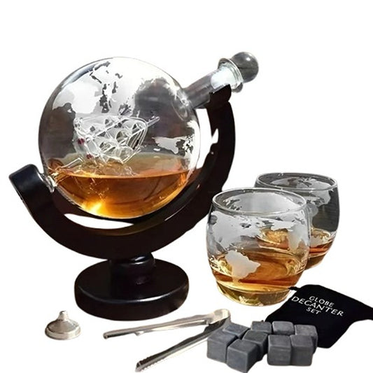 Set Cadou Decantor Glob Pamantesc Epique, 2 Pahare