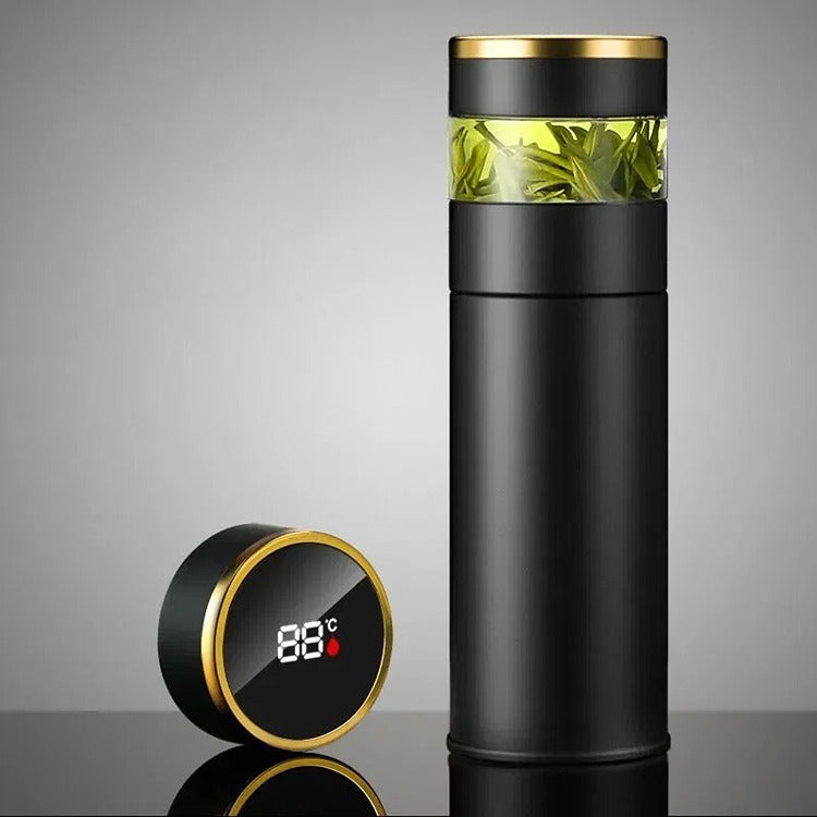 Termos Infuzor din Inox cu Afisaj Temperatura