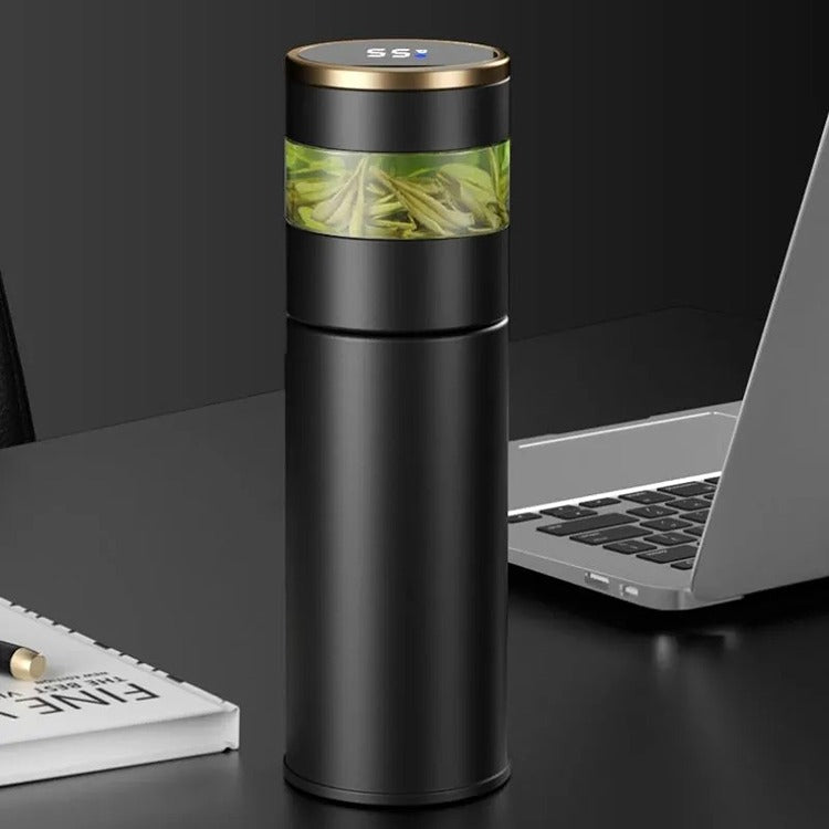 Termos Infuzor din Inox cu Afisaj Temperatura